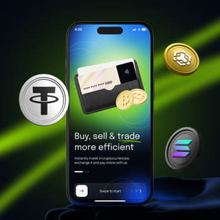 Bastion Mintlund handelsplatform-interface weergegeven op een mobiel apparaat